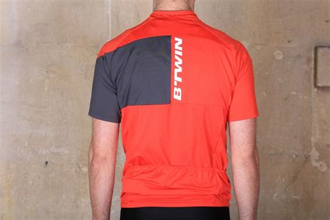 btwin cycling jersey|Review: BTwin 500 Short Sleeve Cycling Jersey.